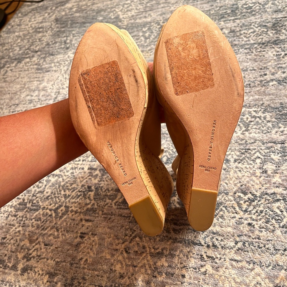 Veronica Beard Dali wedge sandals - Picture 11 of 12